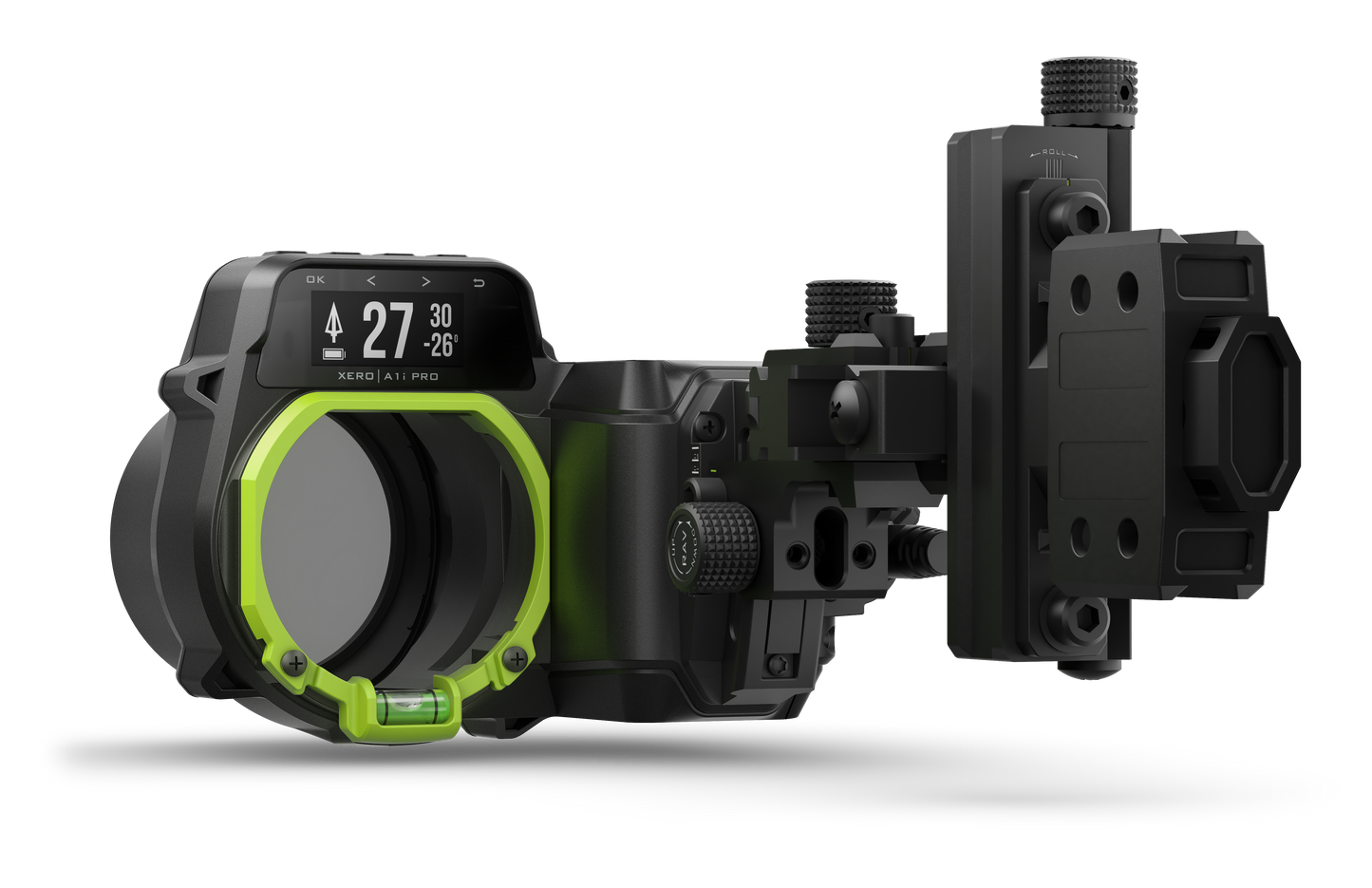 Xero® A1i PRO Bow Sight, Auto-ranging Digital Sight with Dual-color LED Pins and Micro-adjustable Rails (Right-handed)