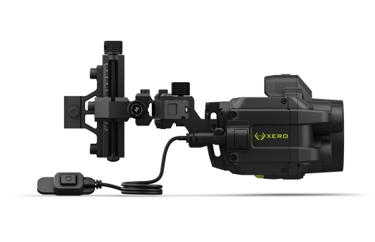 Xero® A1i PRO Bow Sight, Auto-ranging Digital Sight with Dual-color LED Pins and Micro-adjustable Rails (Right-handed)