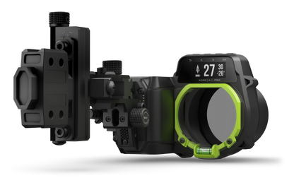 Xero® A1i PRO Bow Sight, Auto-ranging Digital Sight with Dual-color LED Pins and Micro-adjustable Rails (Left-handed)